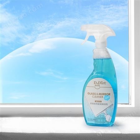 DrDirt 玻璃水清洁剂 家用浴室镜子擦窗户强力去污除垢去水垢水渍