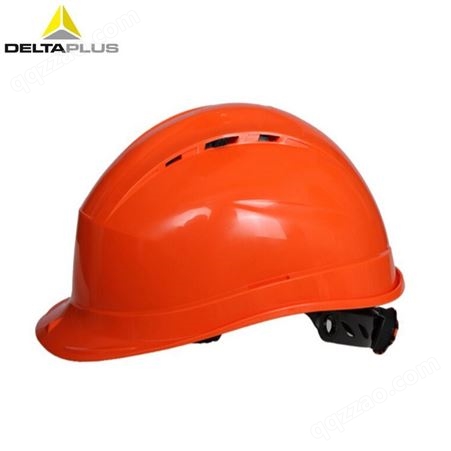 代尔塔 102009 防砸舒适透气安全帽工程建筑工地PP工地帽